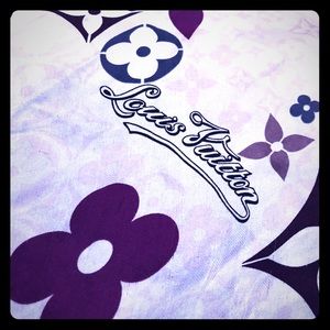 Louis Vuitton Pink Scarf Bandana